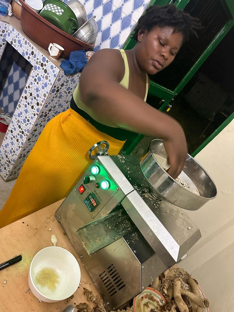 Pressage de Huile des graines de moringa oleifera